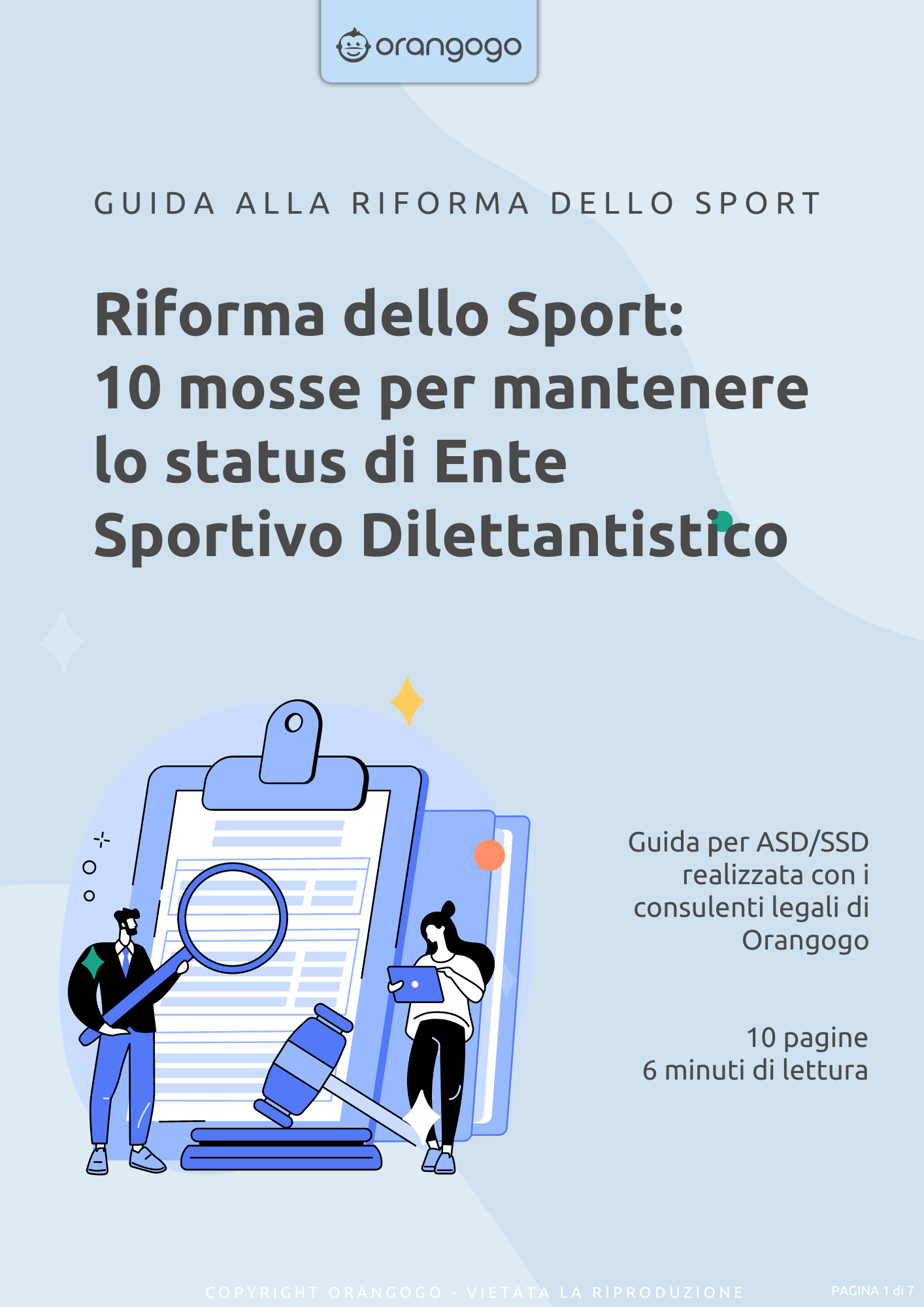 Riforma dello Sport 10 mosse per mantenere lo status di Ente Sportivo
