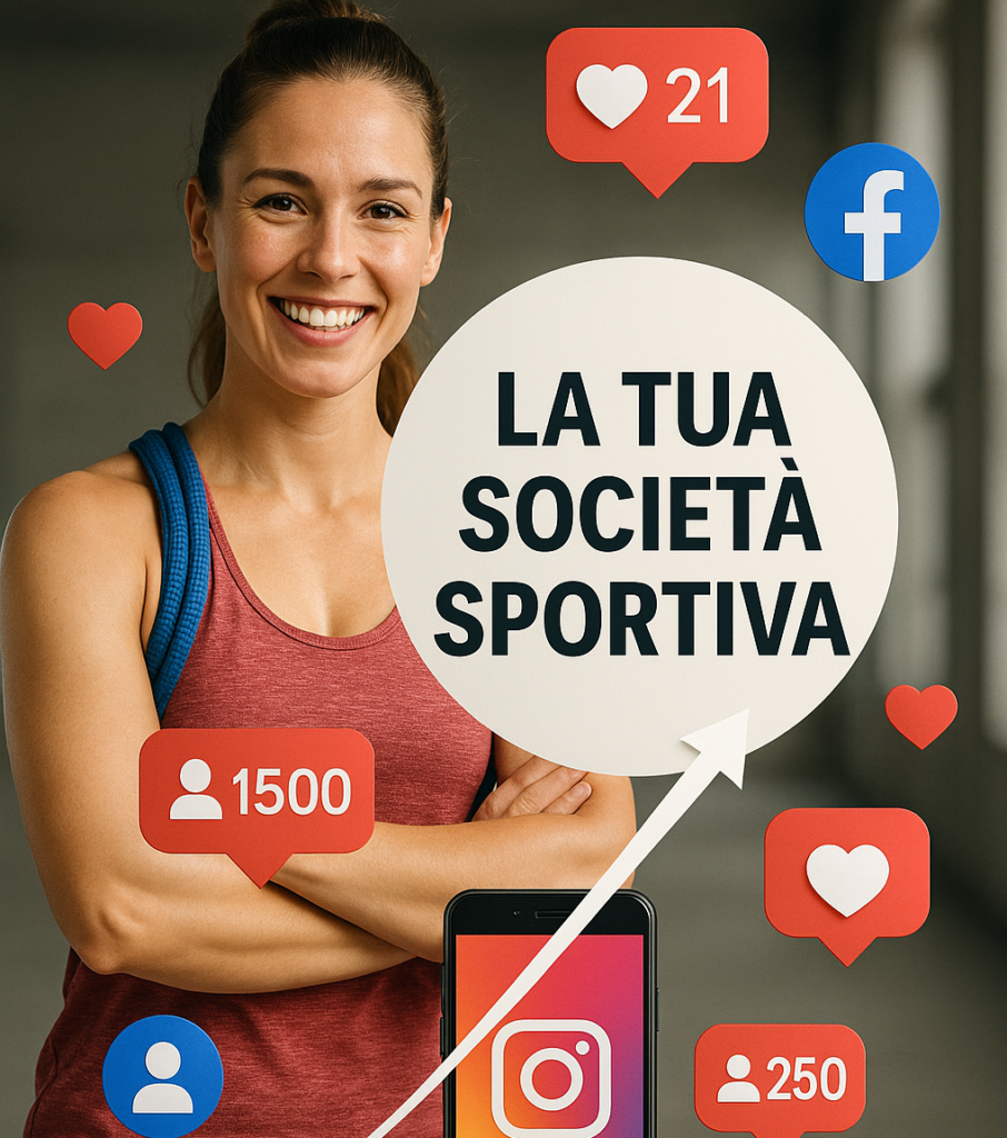 Come farsi conoscere sui social se hai un'asd