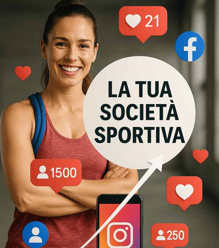 Come farsi conoscere sui social se hai un'asd