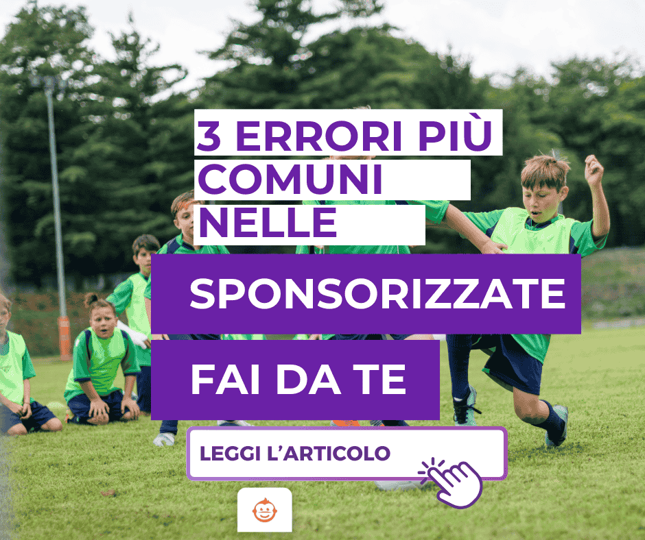 errori comuni nelle sponsorizzate fai da te