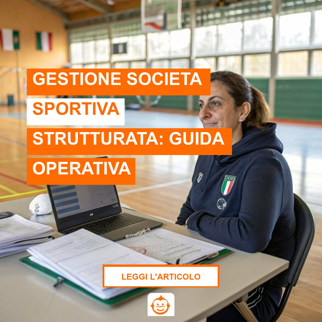 Responsabile segreteria societ&agrave; sportiva strutturata che gestisce iscrizioni e pagamenti con gestionale digitale